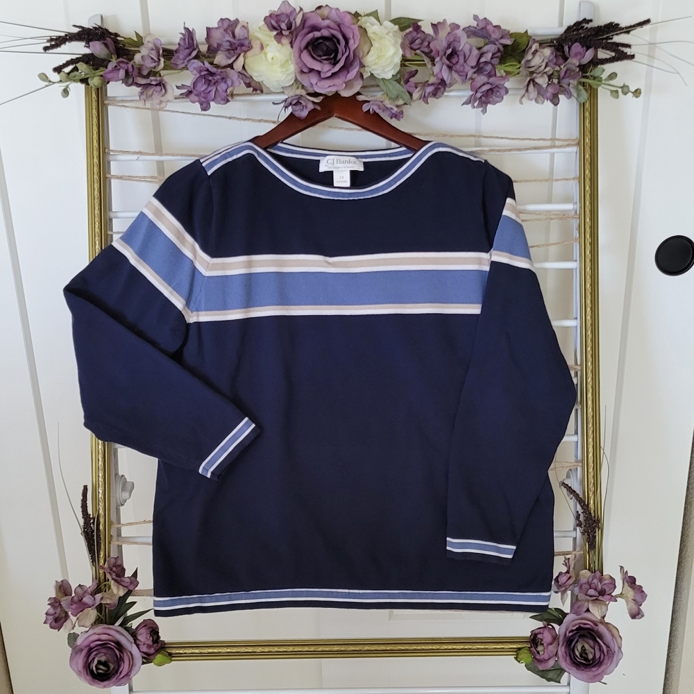 CJ Banks Long Sleeve Sweater